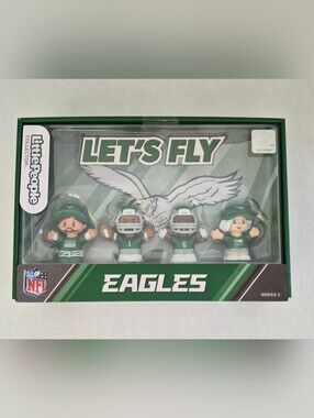Fisher Price Little People Philadelphia Eagles Alternate Jersey Figures Series 2